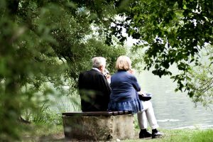 older couple enjoying life